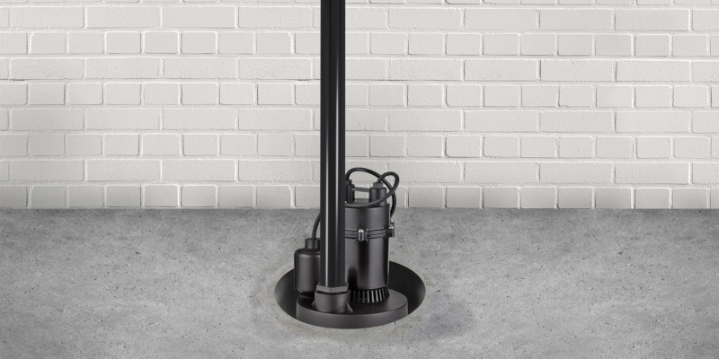 sump pump installation may be a great solution for you
